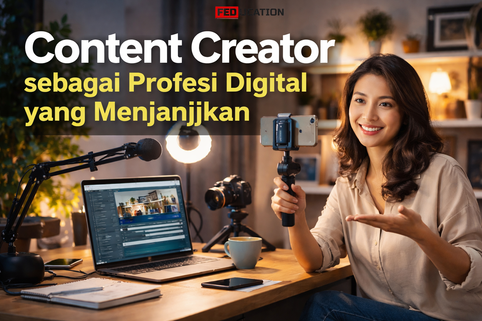 Content Creator Profesional dan Peluang Content Creator